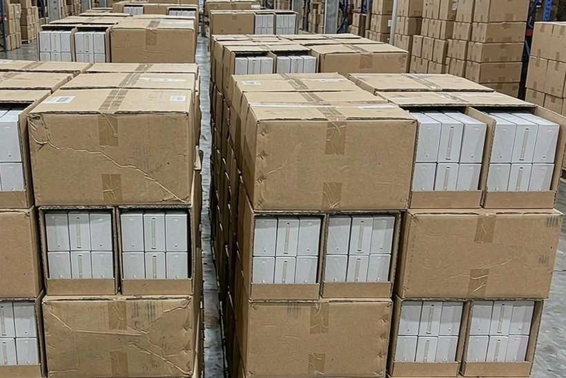 Warehouse Options for Elektronna Ya Sisgareta tanks — container load